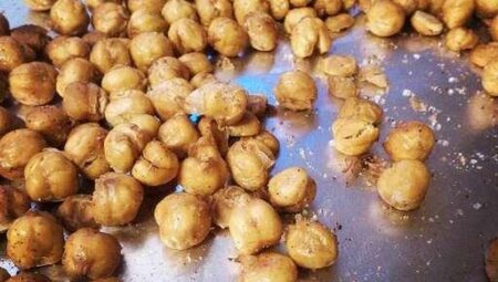 Perfectly Dry Roasted Chickpeas