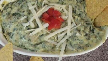 4-Cheese Spinach-Artichoke Dip