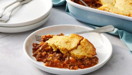 Sloppy Joe Cornbread Casserole