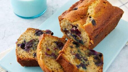 Blueberry Banana Bread