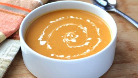 Harissa Butternut Squash Soup