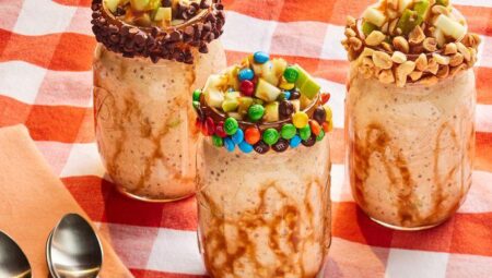 Caramel Apple Overnight Oats