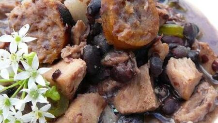 Pork and Black Bean Stew