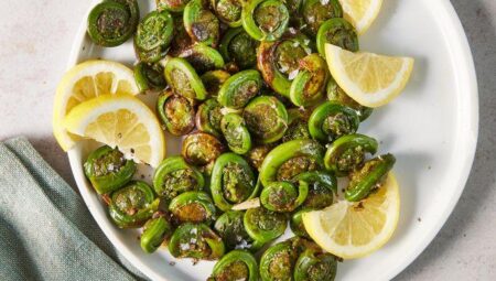 Sautéed Fiddleheads